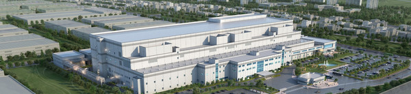 오는 2025년 완공을 목표로 경북 구미시 국가산업5단지에 건설 예정인 LG BCM 배터리 양극재 공장 조감도. (사진=LG화학)