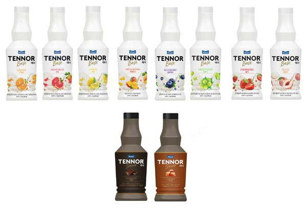 테너 베이스 8종, 소스 2종 [사진= 매일유업 제공]