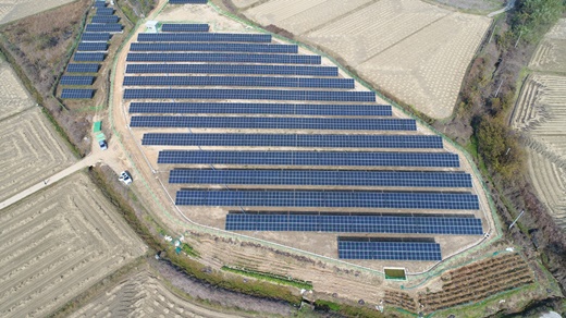 에코네트워크 소유 영광중앙솔라 [사진=아모레퍼시픽 제공]