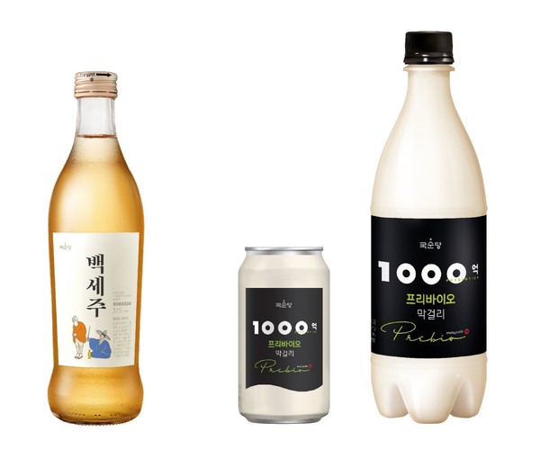 1000억 프리바이오 막걸리 이미지 [사진= 국순당 제공]