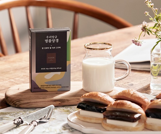 NS홈쇼핑 엔쿡 더프리미엄 우리앙금명품양갱 출시  [사진=NS홈쇼핑  제공]