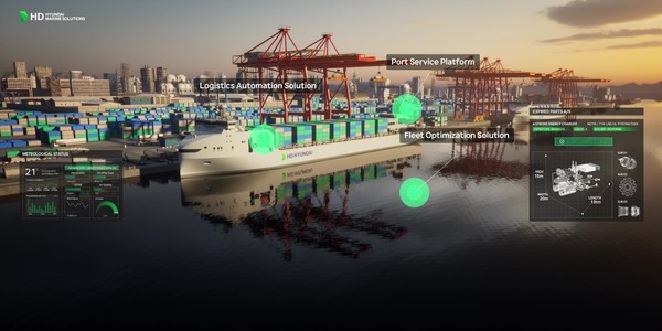 HD현대의 AI 기반 운항 솔루션 ‘오션와이즈’ [사진=HD현대 제공]