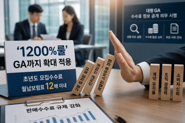 '1200%룰' GA까지 확대 적용... 설계사 영입 경쟁에도 변화 - 뉴스 썸네일 이미지